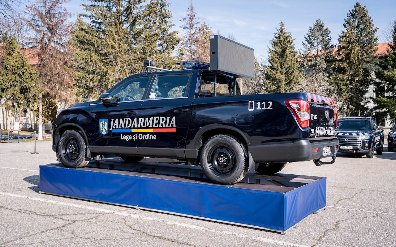 Gendarmerie vehicles