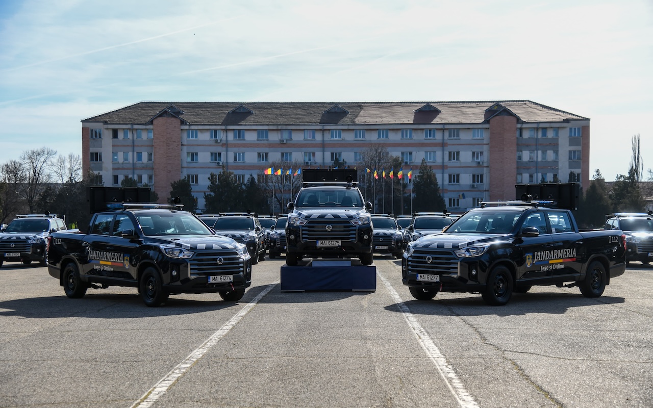Romanian Gendarmerie vehicles